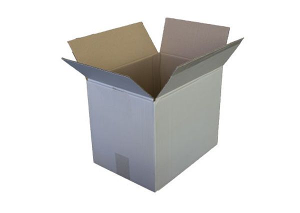 amerikaanse vouwdoos enkele golf wit A4 305x220x250mm