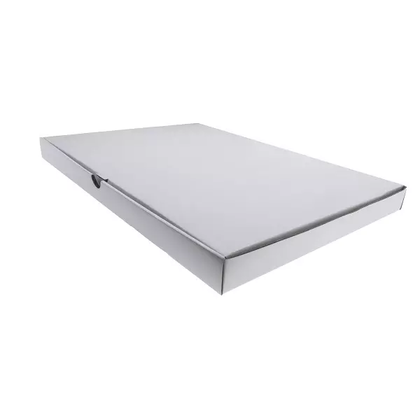 Brievenbusdoos A4+ Wit Enkelgolf 350x250x25mm