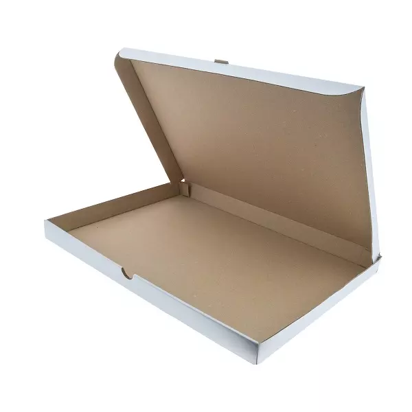 Brievenbusdoos A4+ Wit Enkelgolf 350x250x25mm