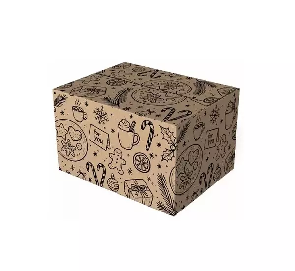 Kerstdoos Cosy 390x290x232mm Nieuw